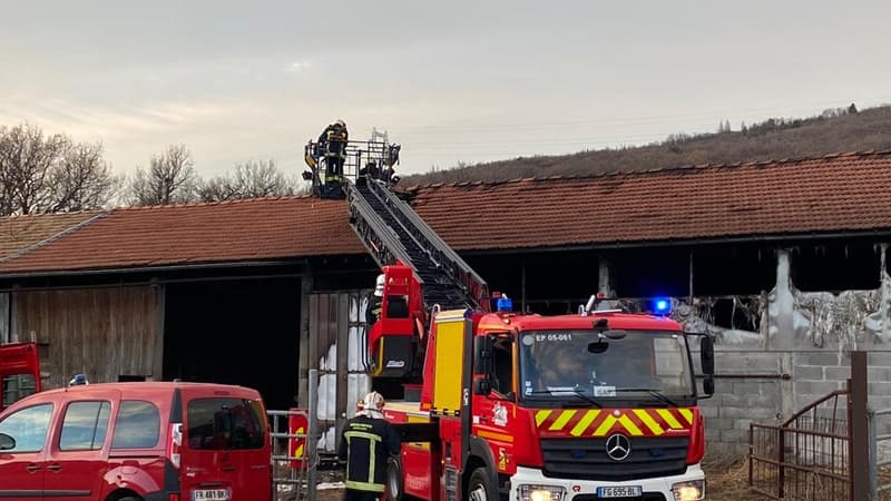 Un feu s'est déclaré dans une bergerie ce samedi