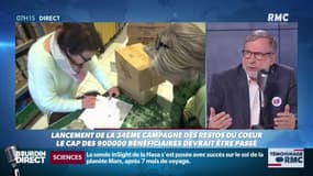 34e campagne des Restos du coeur: des bénéficiaires de plus en plus jeunes