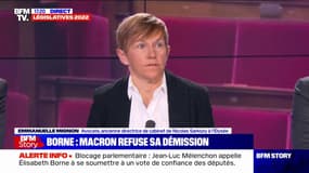 "Les textes vont être très difficiles à adopter" à l'Assemblée, explique l'ancienne directrice de cabinet de Nicolas Sarkozy