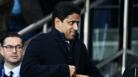 Le dirigeant qatari Nasser Al-Khelaïfi, à Paris le 11 octobre 2022