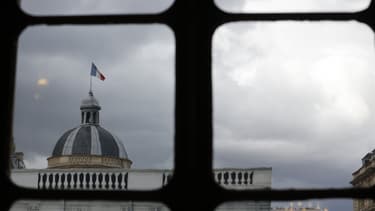 Une vue du dôme du Palais du Luxembourg où siège le Sénat, le 1er octobre 2020, à Paris.