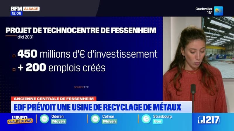 Fessenheim: EDF prévoit une usine de recyclage de métaux