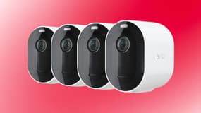 Alarme : ce pack de 4 caméras de surveillance est idéal pour cet été