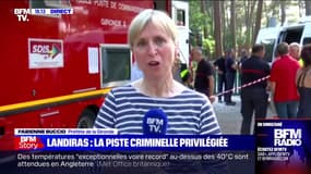 Fabienne Buccio, préfète de Gironde: "Le feu n'est pas fixé"