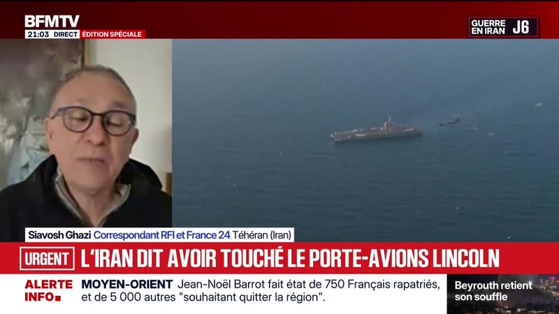 Édition spéciale - L'Iran dit avoir touché le porte-avions Lincoln - 05/03