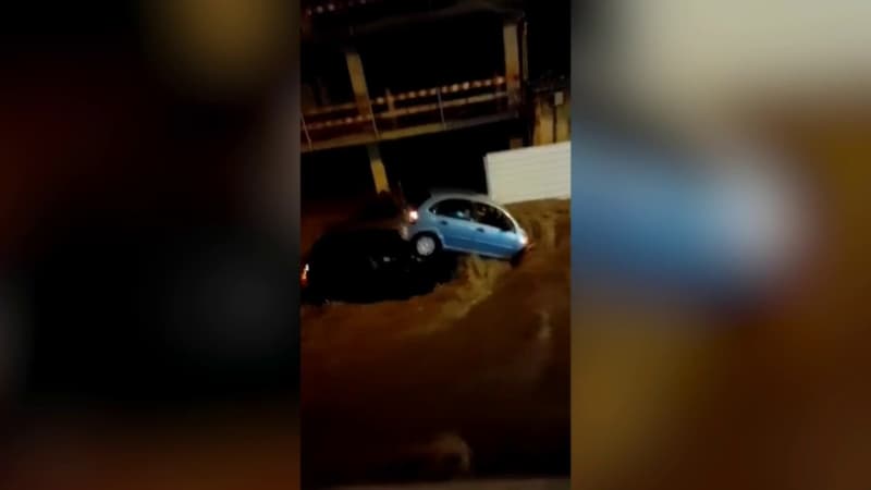 Portugal: les images de terribles inondations à Lisbonne