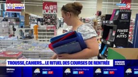 Alsace: c'est l'heure des achats en vue de la rentrée scolaire dans les grandes surfaces