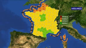 Plus aucun département n'est placé en vigilance rouge ce jeudi, selon Météo France, le 2 novembre 2023