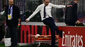Allegri, en rage, dans les dernières minutes de Juve-Milan (1-0)