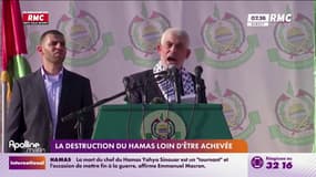 La destruction du Hamas loin d'être achevée