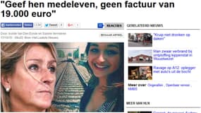 L'affaire fait la une des journaux en Belgique.