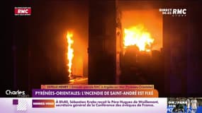 Pyrénées-Orientales : l'incendie de Saint-André est fixé 