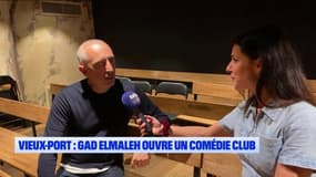 Marseille: Gad Elmaleh ouvre un comédie club sur le Vieux-Port