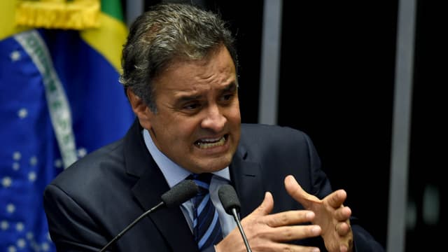 Aecio Neves, président du Parti social-démocrate brésilien, le 11 mai 2016.
