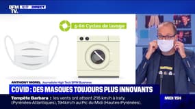 Covid: des masques de plus en plus innovants - 21/10