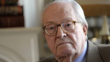 Jean-Marie Le Pen, le président d'honneur du Front national.