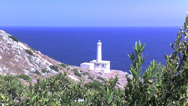 Le phare d'Otrante, en Italie
