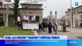Lyon: une manifestation pour "sauver" l'hôpital public