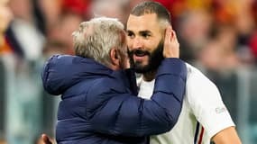 Didier Deschamps et Karim Benzema
