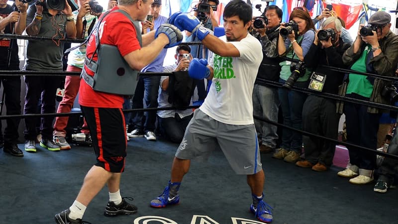 Freddie Roach et Manny Pacquiao