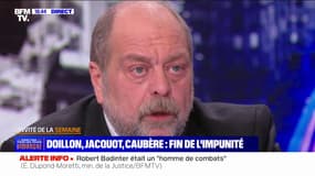 Violences sexistes dans le cinéma: "C'est formidable que la parole se libère, mais le procès doit se faire à l'audience", affirme Éric Dupond-Moretti