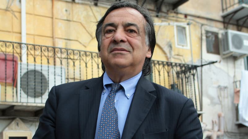 Leoluca Orlando, le maire de la ville italienne de Palerme, en mai 2012