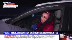 "Je suis là depuis 4h30": une automobiliste prise au piège par la neige sur l'A13 témoigne