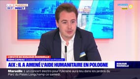 Guerre en Ukraine: un conseiller municipal d'Aix-en-Provence témoigne de la situation à la frontière polonaise