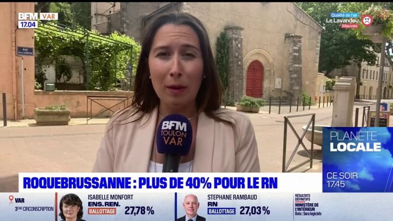 Var: à La Roquebrussanne, le Rassemblement National obtient plus de 40% des voix