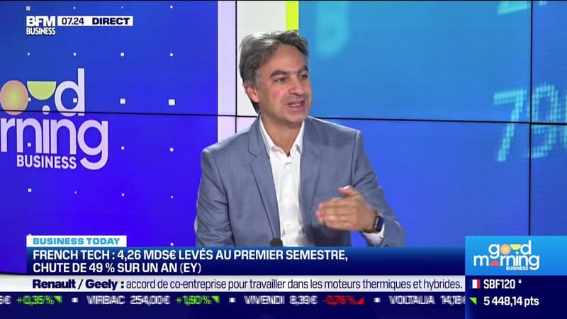 Franck Sebag (EY) : La French Tech souffre de la hausse des taux - 11/07