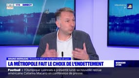 Métropole: Bruno Bernard défend l'augmentation du budget et de l'endettement