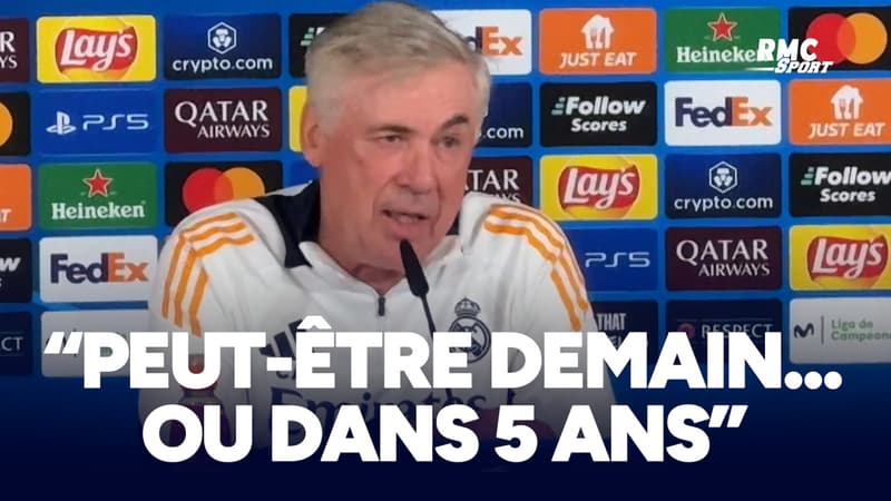 Real Madrid : "Ce n'est pas moi qui décide", Ancelotti dément son départ