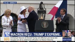 Quand le chapeau de Melania Trump empêche son mari de lui faire la bise