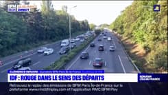 Ile-de-France: Bison Futé voit rouge ce mercredi et ce jeudi dans le sens des départs
