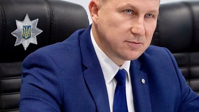 Vyacheslav Abroskin, général de police ukrainien. Vyacheslav Abroskin, général de police ukrainien.