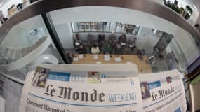Le journal Le Monde.