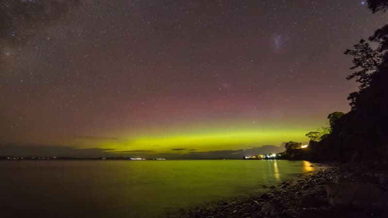 L'aurore astrale en Nouvelle-Zélande