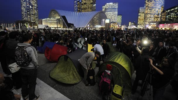 Les Indignés à La Défense
