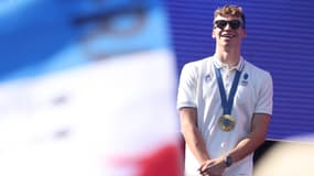 Leon Marchand le 5 août 2024