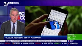 Facebook News sera bientôt automatisé - 03/11