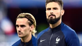 Antoine Griezmann et Olivier Giroud
