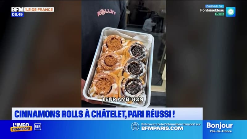 Paris: des jeunes Franciliens cartonnent avec leurs cinnamon rolls (1/1)