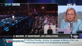 QG Bourdin 2017 : Après sa victoire, Emmanuel Macron s'attaque désormais aux législatives - 08/05