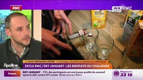 Dry January: "La consommation d'alcool diminue pendant plusieurs mois après le défi"
