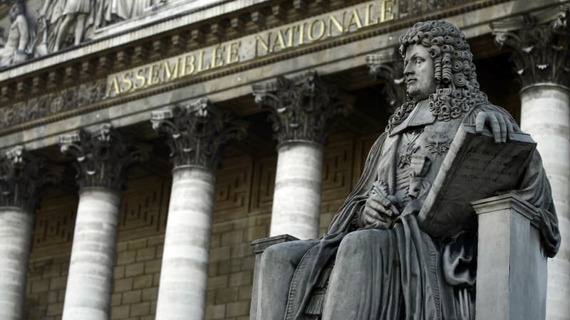 Le Palais Bourbon, siège de l'Assemblée nationale. Photo d'illustration