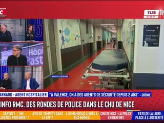 Des rondes de police dans le CHU de Nice: "Depuis le Covid c'est devenu de pire en pire !" se plaint un agent hospitalier