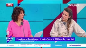 RMC s’engage pour vous : Enseignant handicapé, il est affecté à 250km de chez lui - 28/03