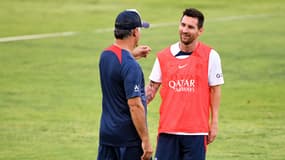 Christophe GALTIER et Lionel MESSI