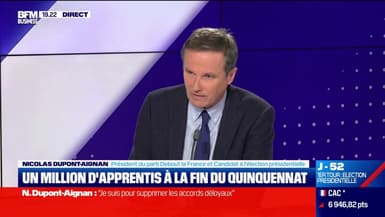 N.Dupont Aignan : “Je veux punir les entreprises qui investissent à l’étranger”