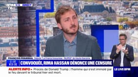 Convocation par la police de Rima Hassan: François Piquemal, député "La France Insoumise" de Haute-Garonne, estime que "des gens instrumentalisent l'antisémitisme à des fins politiciennes" 